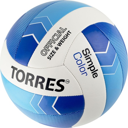 Купить Мяч волейбольный Torres Simple Color любительский р.5 в Туймазах 